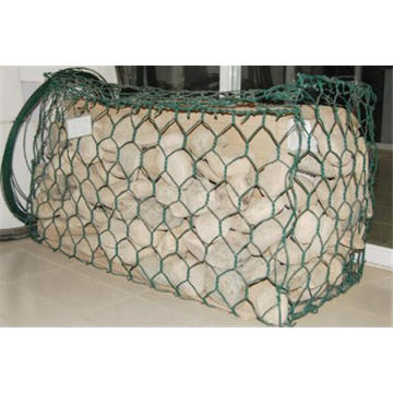 Boîte de gabion enduite de PVC